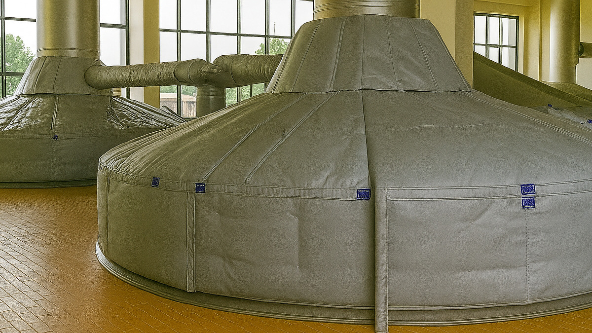 Jachete de izolare pentru echipamente industriale