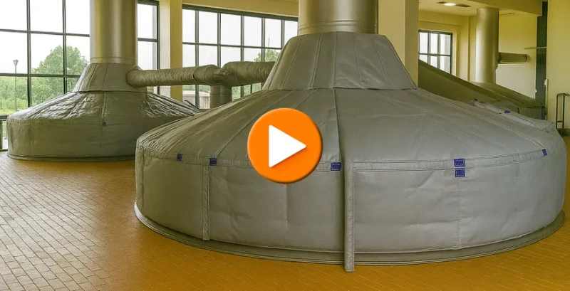 Jachete de izolare instalate pe echipamente industriale pentru eficiență energetică și siguranță